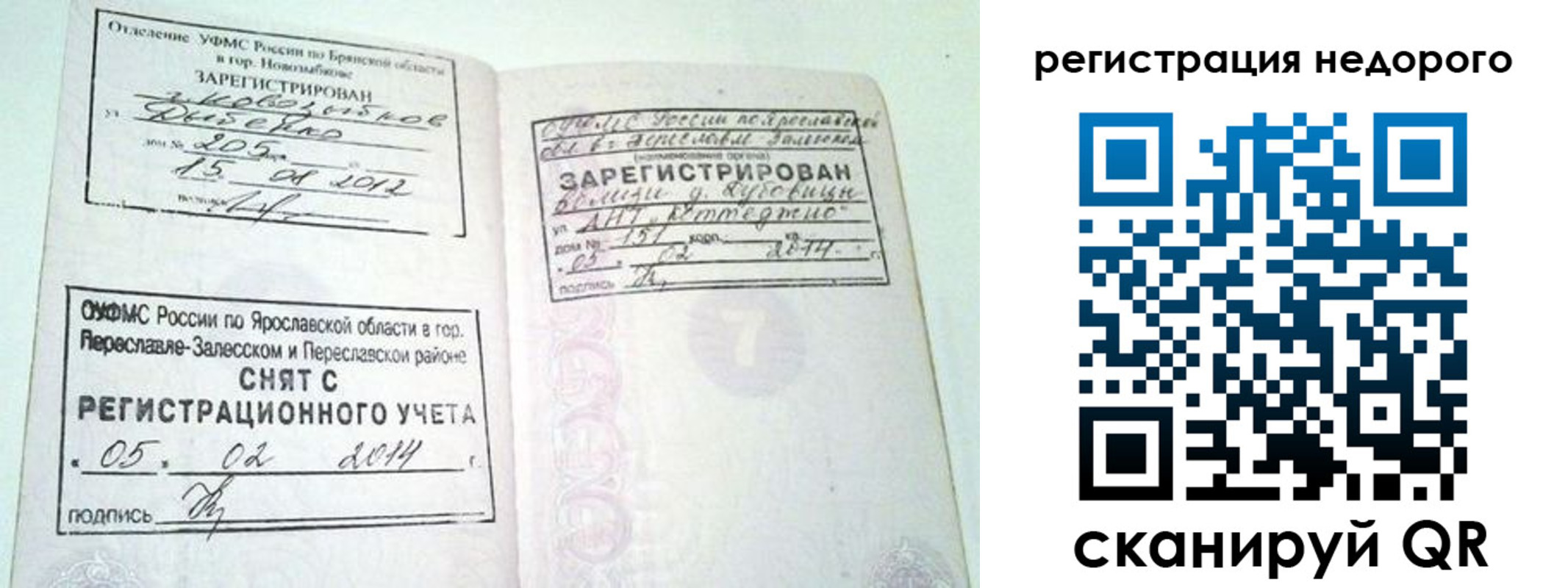 временная регистрация гарантия в Дорогобуже
